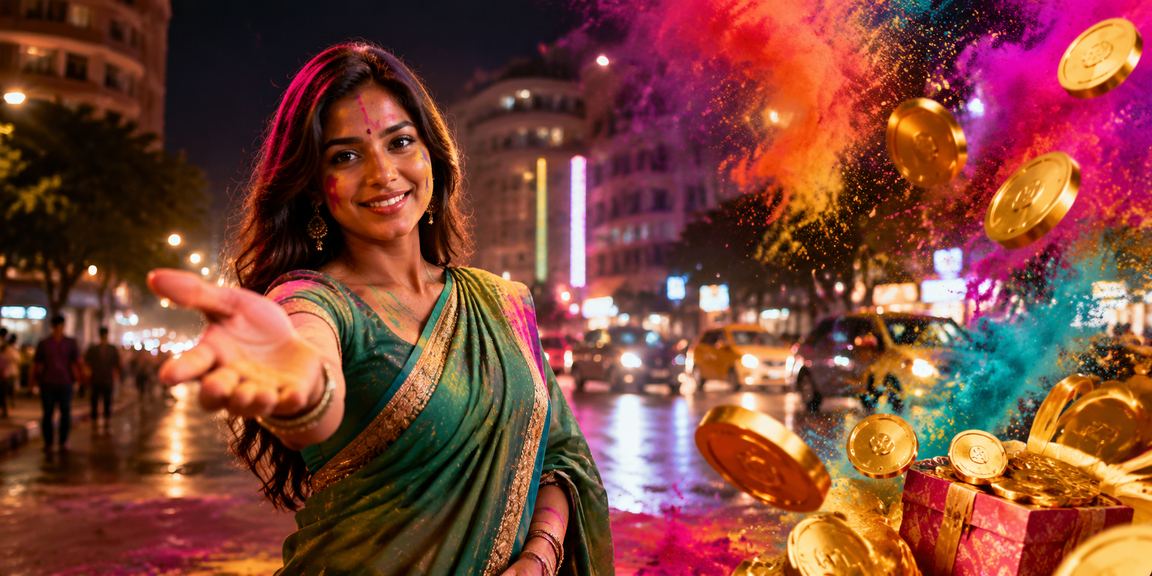Evening MG Road Bangalore bustling scene with sports betting ambience