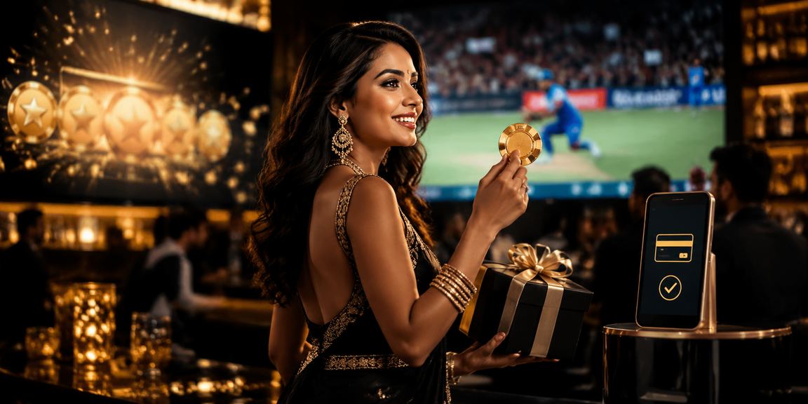 Cricket match betting interface with vibrant Indian users